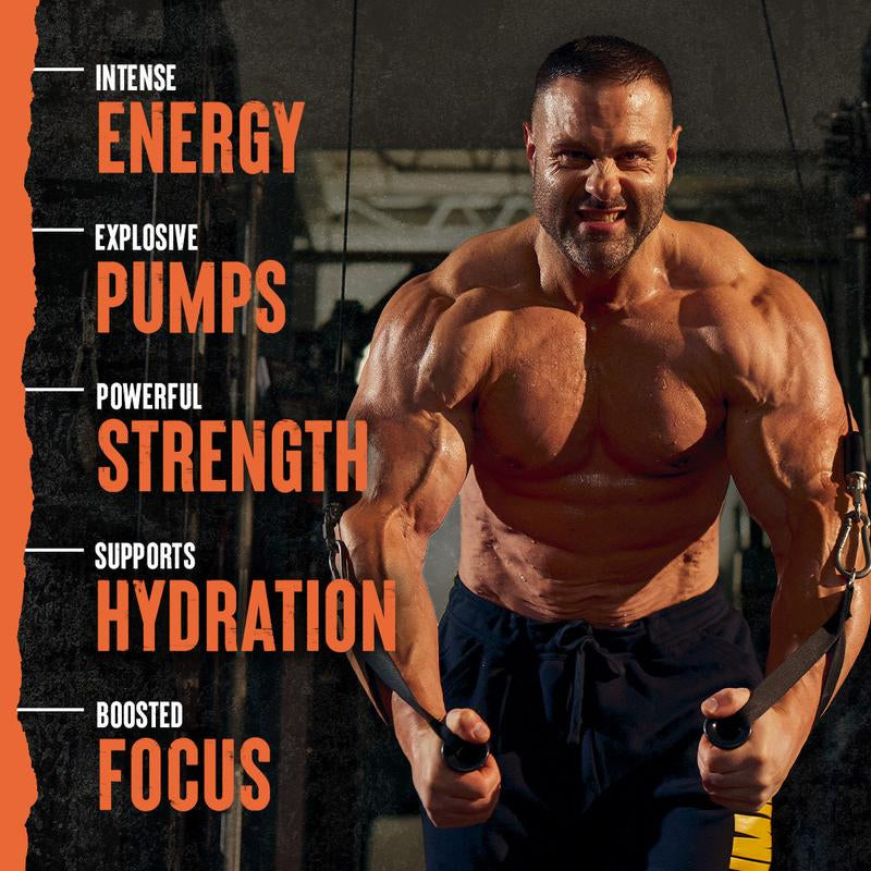 Animal Primal Preworkout - Ultimate Pre-Workout Powder Sports Nutrition Supplement for Optimum Fitness and Performance - 6 Great Flavors 30 Servings.