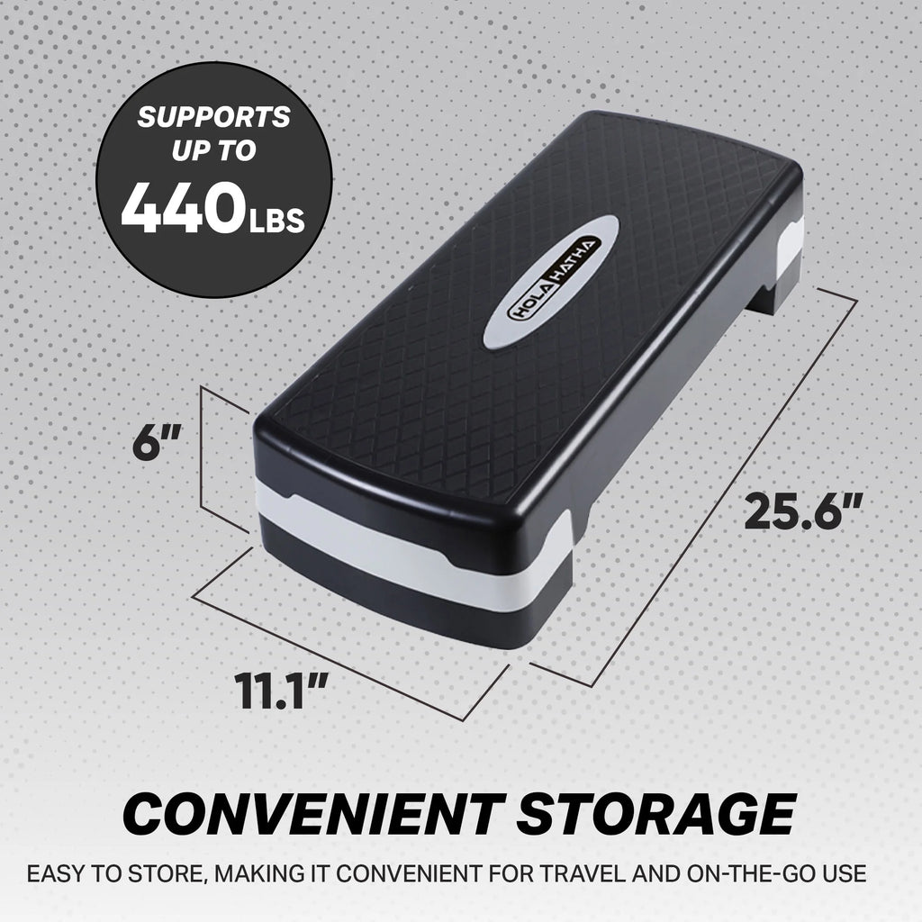 Adjustable Height Aerobic Step Platform for Ultimate Fitness Workouts